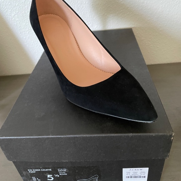 J. CREW  Suede Colette Pumps  Size 5.5 - Picture 4 of 9